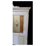 MR - Mudroom Storage Bench With Mirror