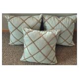 LR - Sage Green 18-inch Pillow Covers with Forms - 5-Pack