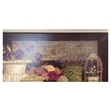 LR - Kathryn Wood Signed Painting Fleurs de Paris and Decorative Jug