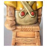 LR - Walt Disney Ceramic Pinocchio & Jiminy Cricket Figures