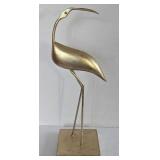 LR - ArtDreams Home Heron Series II Pair Sculptures on Square Bases