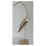 LR - ArtDreams Home Heron Series II Pair Sculptures on Square Bases