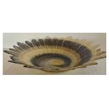 K - Sunflower Glass Centerpiece Bowl