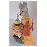 K - Walt Disney Lady & the Tramp Figurine Table Scene
