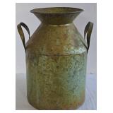 K - Tin Milk Can Planter & Garden Bucket