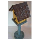 K - Rustic Wooden Birdhouses - Assorted, Largest 20-in Tall