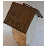 K - Rustic Wooden Birdhouses - Assorted, Largest 20-in Tall