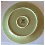 K - Pier 1 Stoneware Antique Floral Dinnerware Set - 12 Dinner Plates, 12 Salad Plates, 11 Bowls, 2 Mugs