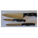 K - Canister Set on Wood Stand with Lids - 3 Canisters + Utensil Crock, Graters & Measuring Cups