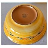 K - Furio Home 12 in Round Bowl, 10.75 in Round Bowl & 9.75 x 14 in Oval Platter - Made in Italy