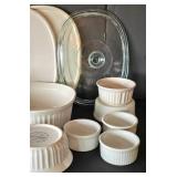 MR - Pyrex, CorningWare & Farberware Casseroles & Bowls - White Bakeware Assortment