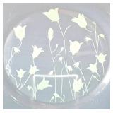 MR - Pier 1 Imports Stoneware Floral Fruit Platter Set (8 pcs)