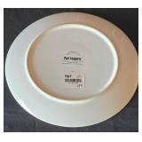 MR - Pier 1 Imports Stoneware Floral Fruit Platter Set (8 pcs)