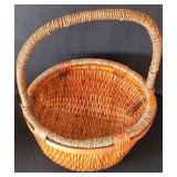 MR - 5 Handwoven Baskets Set - Round Hamper, Rectangular Tray, Picnic Basket