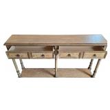O - Home Meridian 2-Drawer Sofa Table