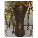 O - Lovely Home Decor Assortment including a Faux Floral Arrangement and Decorative Candle Holders