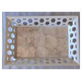 O - Assorted Home Decor Decorative Trays and Chargers