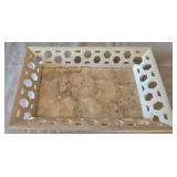 O - Assorted Home Decor Decorative Trays and Chargers