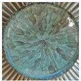 O2 - Green Ceramic Platter & Green Bowl - Decorative Set