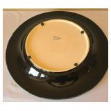 O2 - Green Ceramic Platter & Green Bowl - Decorative Set