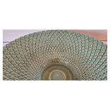 O2 - Green Ceramic Platter & Green Bowl - Decorative Set