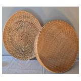 O2 - Homart Ceramic Planter Set with Wicker Baskets & Tin Planter