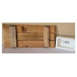 O2 - Heart Felt Wall Plaques Lot - Be Grateful, Pray More Worry Less, Be Grateful