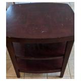 DR - Solid Wood End Table - 2 Drawers