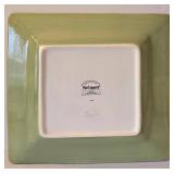 DR - Pier 1 Imports Olive Hand-Painted Round Bowl