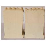 DR - Decorative Crafts Lacquered 4548 Gold Wall Shelves (Pair) & Ornate Corbels with 9x11 Framed Urn Print