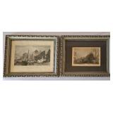 LR - Framed 10 x 12 Prints - Pair