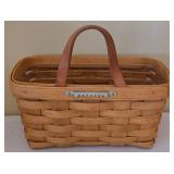 LR - Longaberger Handwoven Basket - Botanical Print Boxes - Bordeaux 1898 Sign - Pepperberry Inn Sign