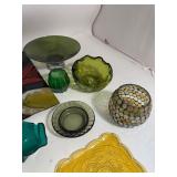 Large Lot of Colored Glass