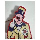 WC Fields Red Nose Clown Battery Tester Novel Tronics Corp 1974