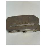 Vintage Metal Belt Buckle, U.S.S Cimarron