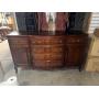 Drexel French Provincial Cherry Buffet Sideboard Breakfront Console Server
