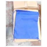 Blue 13" x 16" Drawstring Bags