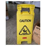 Yellow Safety Caution Signs