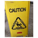 Yellow Safety Caution Signs