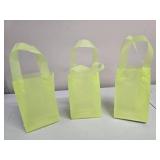 Lime Green 5" x 3" x 8" Gift Bags