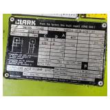 2008 Clark TMX15S 3000lb Electric Forklift