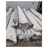 10 Rolls of Misc. Carpet Remnants - Approx. 2,424 sq. ft.