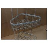 Metal 3-Tier Bathroom Corner Shower Shelf
