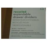 Set of 2 iDesign Expandable Drawer Dividers