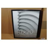Picture Frame with Plexiglass - 17"x20"