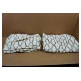 Set of Two Window Curtains - 82"x4
