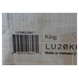 Lucid Lavender Infused Memory Foam 2" Mattress Topper - King