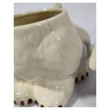 Shawnee Pottery - Muggsy Toothache Dog Cookie Jar and Matching Salt & Pepper Shakers