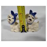 Shawnee Pottery - Muggsy Toothache Dog Cookie Jar and Matching Salt & Pepper Shakers
