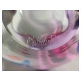 Signed Adam Jablonski Handkerchief Glass Art Vase